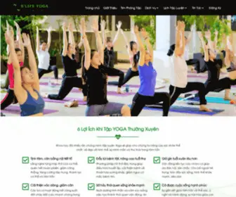 Slifeyoga.com(S'LIFE YOGA) Screenshot