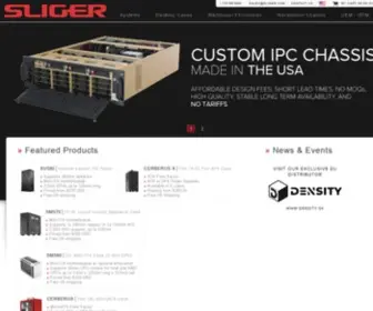 Sliger.com(Sliger Designs) Screenshot
