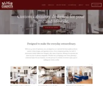 Slighcabinets.com(Custom Cabinets made in Paso Robles) Screenshot