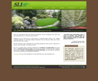 Slilandscapes.com(Landscaping & Irrigation in Eugene) Screenshot