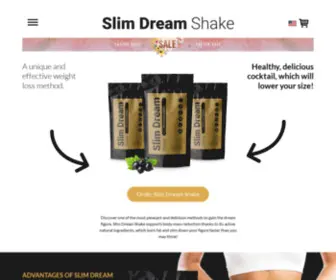 Slimdreamshake.com(SLIM DREAM SHAKE) Screenshot