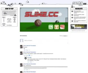 Slime.cc(Next generation slime soccer) Screenshot