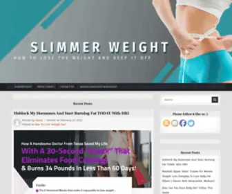 Slimerweight.com(Slimmer Weight) Screenshot