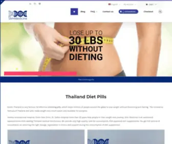 Slimmedicine.com(Thai slimming pills) Screenshot