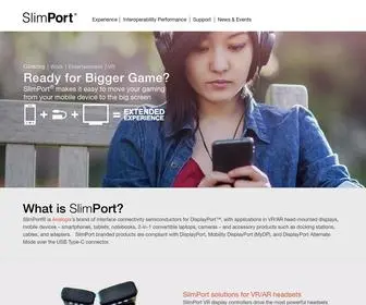 Slimportconnect.com(Connect mobile devices to displays) Screenshot