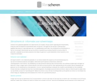 Slimscheren.nl(Informatie over scheermesjes) Screenshot