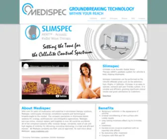 Slimspec4Cellulite.com(Acoustic Radial Wave Therapy for Cellulite) Screenshot