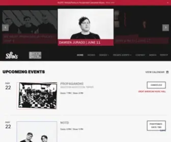 Slimspresents.com(Music Venues in San Francisco CA) Screenshot