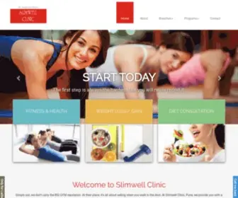 Slimwellclinic.com(Gym at kothrud pune for ladies) Screenshot