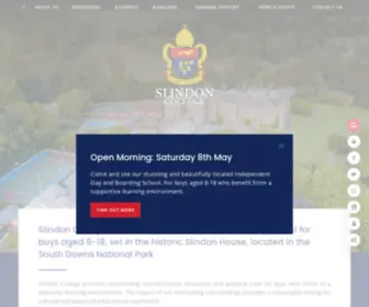 Slindoncollege.co.uk(Slindon College) Screenshot