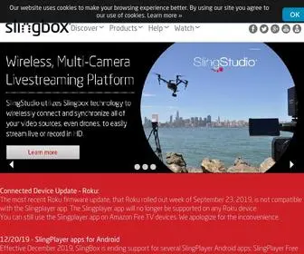 Slingbox.com(Slingbox) Screenshot