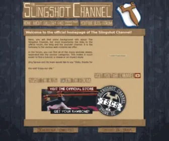Slingshotchannel.com(The Slingshot Channel's Official Website) Screenshot