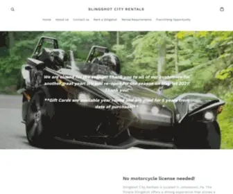 Slingshotcityrentals.com(Slingshot City Rentals) Screenshot