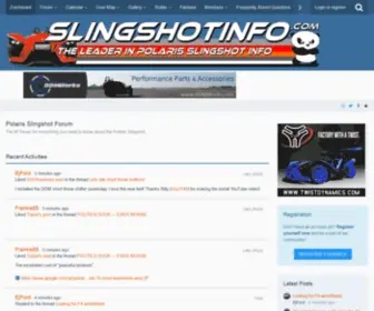 Slingshotinfo.com(Polaris Slingshot Forum) Screenshot