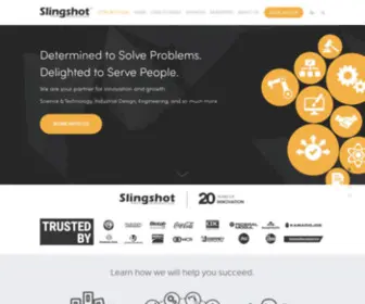 Slingshotpdg.com(Slingshot Product Development Group) Screenshot