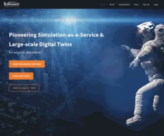 Slingshotsimulations.co.uk(Slingshot Simulations) Screenshot