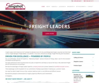 Slingshottrans.com(Freight Leader Transportation) Screenshot