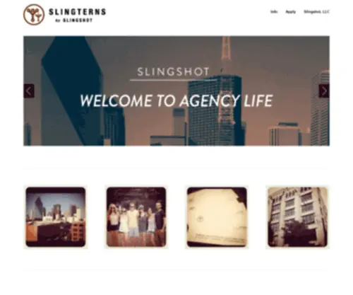 Slingterns.com(An Internship In Dallas) Screenshot