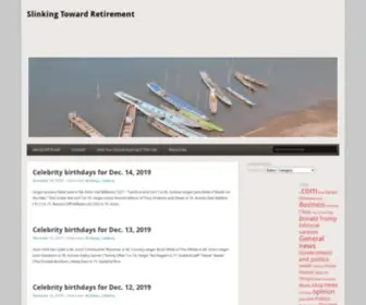 Slinkingtowardretirement.com(Slinking Toward Retirement) Screenshot