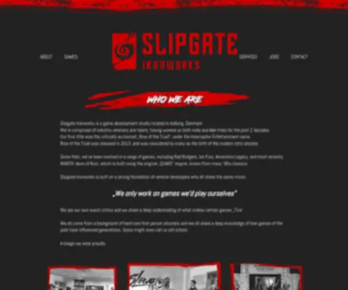 Slipgate-Studios.com(Slipgate Ironworks) Screenshot