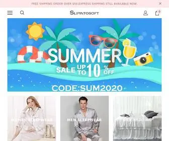 Slipintosoft.com(Mulberry Silk Pillowcases) Screenshot