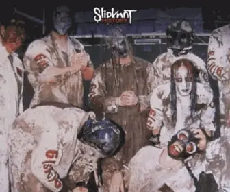 Slipknothistory.com(Slipknot History) Screenshot