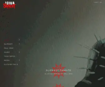 Slipknotiowa.com(Slipknot News) Screenshot