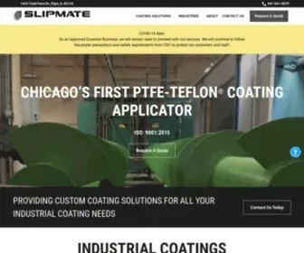 Slipmate.com(Industrial Coatings) Screenshot