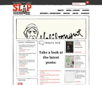Slipnet.co.za(Stellenbosch Literary Project) Screenshot
