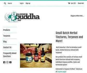 Slipperybuddha.com(High quality Canadian herbal and terpene products for your lifestyle needs. Our mission) Screenshot