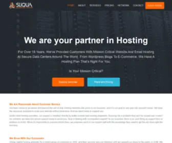 Sliqua.com(Sliqua Enterprise Hosting) Screenshot