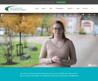 Slis.ie(Sign Language Interpreting Services) Screenshot