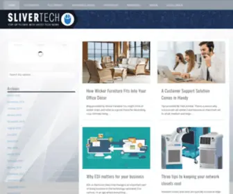 Slivertech.com(Slivertech) Screenshot