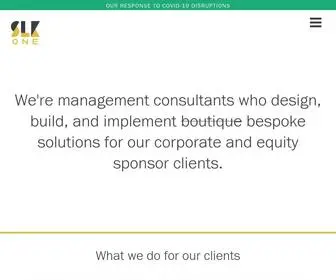 Slkone.com(We build & implement bespoke solutions) Screenshot