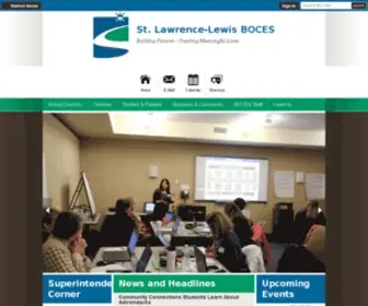 SLlboces.org(St. Lawrence) Screenshot