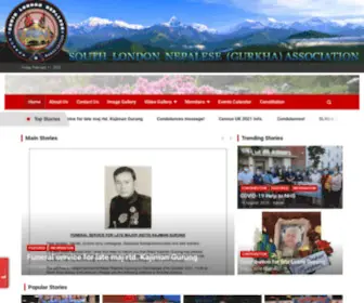 SLnga.com(South London Nepalese Gurkha Association) Screenshot
