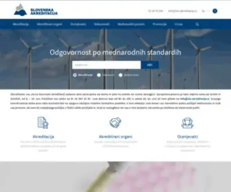 Slo-Akreditacija.si(Odgovornost po mednarodnih standardih) Screenshot