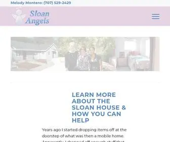 Sloanangels.com(Sloan Angels) Screenshot