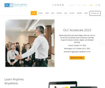 Sloanconsortium.org(Online Learning Consortium (OLC)) Screenshot