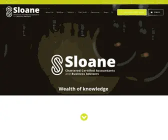 Sloane.co.uk(Chartered Certified Accountants and Business Advisers) Screenshot