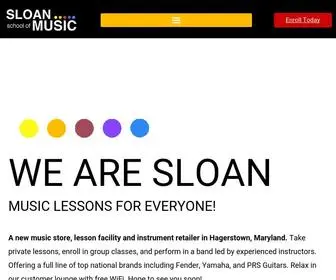 Sloanschoolofmusic.com(Music Store) Screenshot