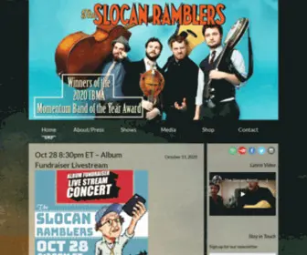 Slocanramblers.com(Slocan Ramblers) Screenshot