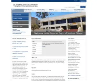 Slocourts.net(Superior Court of California) Screenshot