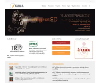 Sloga-Platform.org(Platforma SLOGA) Screenshot