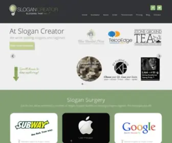 Slogancreator.com.au(Slogan creator) Screenshot