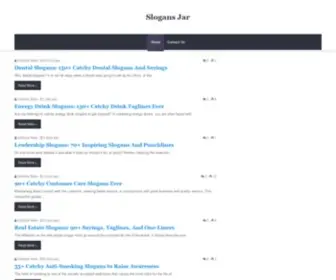 Slogansjar.com(Slogans Jar) Screenshot