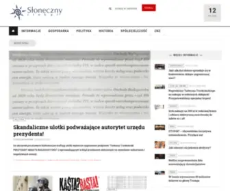 Slonecznystok.pl(Portal informacyjny podlaskiego ruchu uwłaszczeniowego. Edukacja) Screenshot