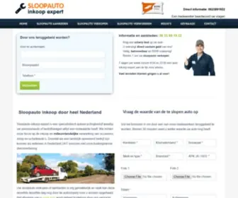 Sloopautoinkoopexpert.nl(Sloopauto inkoop expert) Screenshot