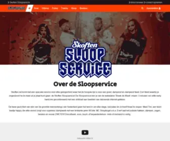 Sloopservice.com(Skoften komt met een speciale service voor elke gelegenheid waar het de hoogste tijd) Screenshot