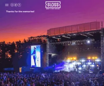 Slossfest.com(The Inaugural Sloss Music & Arts Festival) Screenshot
